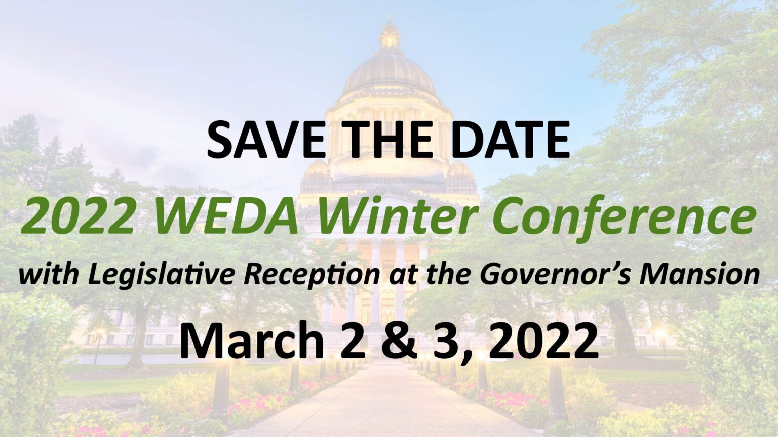 Winter Conference WEDA Online